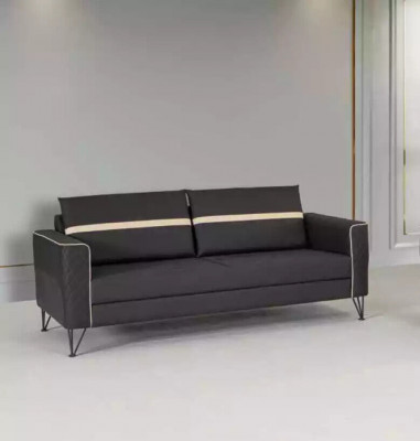 Sofa sety Nábytkové textilní třísedák Křeslo Designérský nábytek 2 kusy
