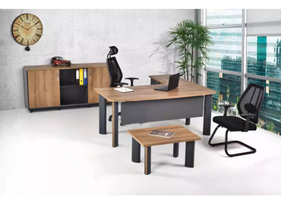 Büroeinrichtung: Konfigurace kancelářského nábytku Stůl Kancelářské nábytek Sbírka Stůl Skříň Kancelář 3 kusy