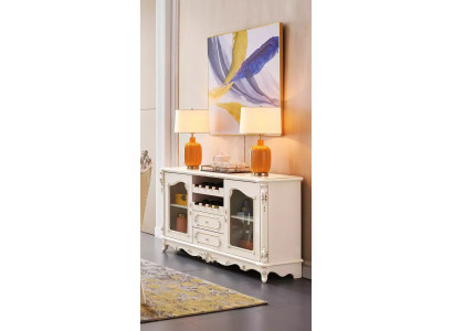 Skříň na alkohol Klasický barový pult se designovým nábytkem do obývacího pokoje nový.