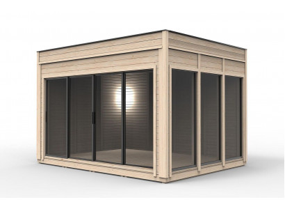 Camping dome Wooden house Garden house Camping cottage Finished house 464cm