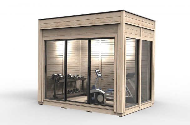 Camping dům zahrada dům dřevěný dům chata kempování 245x245x318