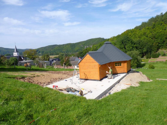 Grilovací domek Haus Finská grilovací chata Chatka Grillhütte Grily Grilovací dům Kota