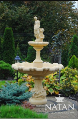 Zierbrunnen Fontána Fontaine Zahrada Dekorace Fontaine Rybník ELENA AMANDA