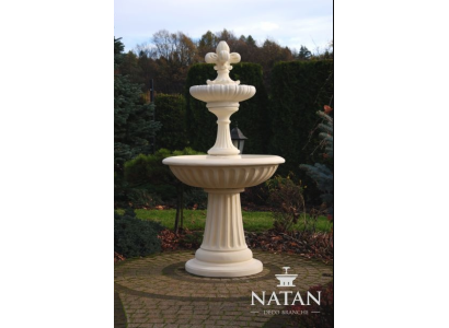 Zahradní fontána Zierbrunnen Springbrunnen 171cm socha fontány zahradní dekorace Fontaine rybník Nový