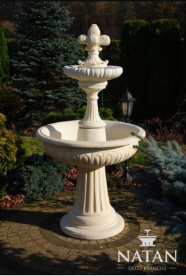 Fontána Zahrada Rybník Vrt 173cm Kamenná fontána Zahrada fontána Fountain Nový