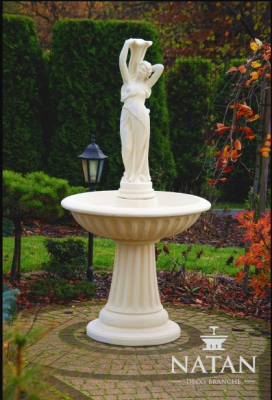 Jarní fontána Zahrada Rybník Studna Kamenná fontána Zahrady Fontána 182cm