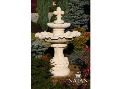 Zierbrunnen Springbrunnen Skulptur Brunnen Dekoration Garten Fontaine Napoli Neu