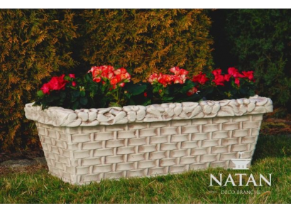 Zahrada Květinový košík Květinová nádoba Terasa Dekorace Socha Figuríny Květináč