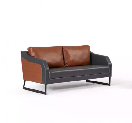 Sofa 2místná moderní luxusní design kancelářská pohovka nová.
