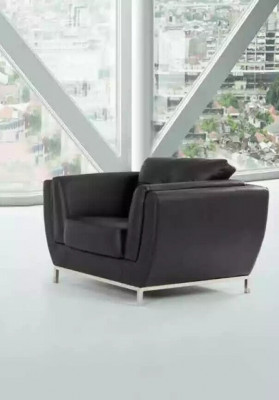 Černý židle pracovna kancelář nábytek luxusní potah látka nový.