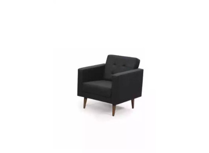 Büro Sessel Stil Modern Textil Möbel Schwarz Sessel Polster Stoff Neu