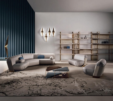 Lampa Stěnová lampa Ložnice Obývací pokoj Sklo Nábytek Design Bizzotto Nástěnná lampa