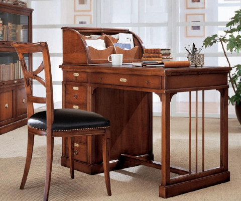 Židle kancelář luxus křeslo jídelní stůl dřevo křeslo nábytek design Bizzotto Itálie