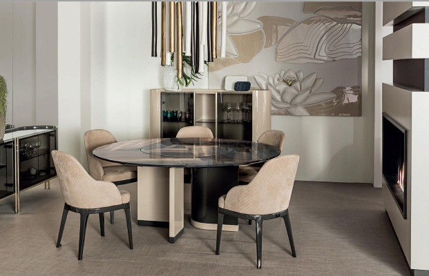 Jídelní židle Luxusní židle Bizzotto Křeslo Designový nábytek Židle Vybavení