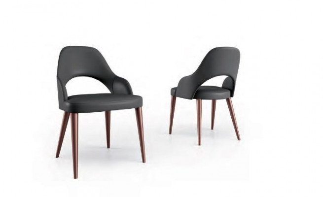 Židle Luxusní jídelní židle Bizzotto Designový nábytek Židle Zařízení Dřevo Nové
