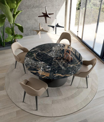 Židle Luxusní jídelní židle Bizzotto Designový nábytek Židle Zařízení Dřevo Nové