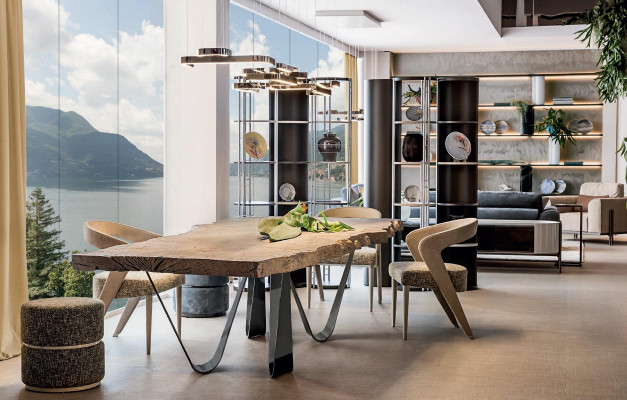 Hocker nožičky obývací pokoj nábytek set potah design Bizzotto italský nábytek.