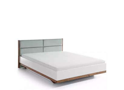 Postel Moderní styl manželské postele Luxusní design Nábytek do ložnice Dřevěná postel