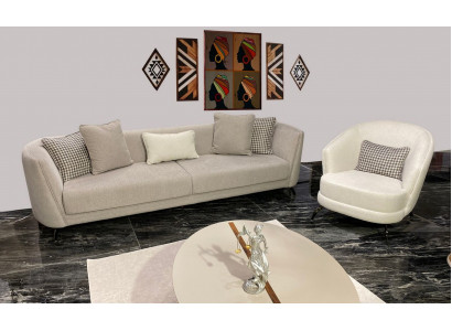 Luxus sofa sada 3+1 sedačka set designové sofa polstrovaná pohovka moderní sofás