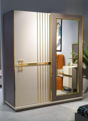 Šatní skříň Design Luxus Moderní Styl Skříně Ložnice Nábytek Nový