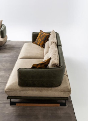 Obývací pokoj Moderní sada sofá Designer pohovka Garnitur polštáře 3-místná sedací souprava 2x křeslo