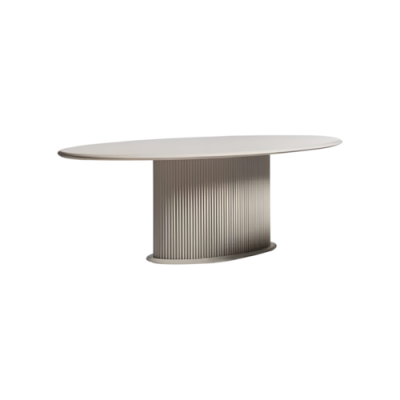 Luxus jídelní stůl jídelní stůl Dřevěný Beige jídelní pokoj stůl z masivu.