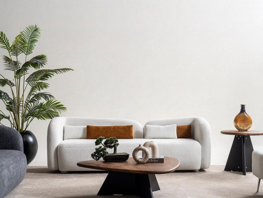 Sofa sestava x2 3místné pohovky 1 osoba Moderní kompletní set potahových souprav