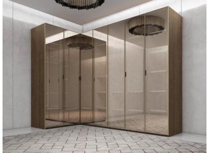Ložnice Nová rohová skříň Designer Luxus Nábytek
