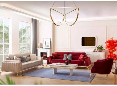 Sofa set 331 set Living room furniture set Design Modern 3-pieces new