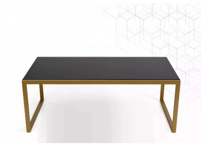 Couchtisch Obývací stůl Konferenční stůl Design Nerezová ocel Zlato Moderní