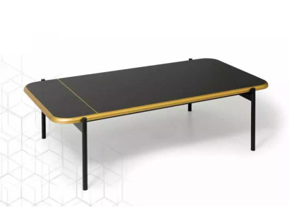 Möbel Tisch Luxus Modern Couchtisch Holz Wohnzimmer Design schwarz