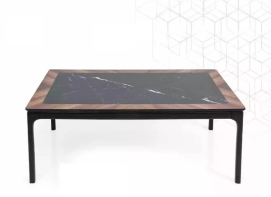 Nábytek stůl luxus moderní stolkový stůl design černý.