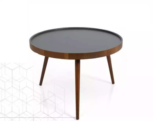 Okrasný stůl kuchyňský stůl barva hnědá nový moderní styl dřevo