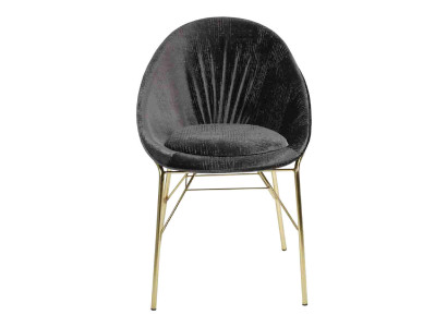 Design Černá židle Bez loketní opěrky Jídelna Moderní nábytek Luxus Nové židle