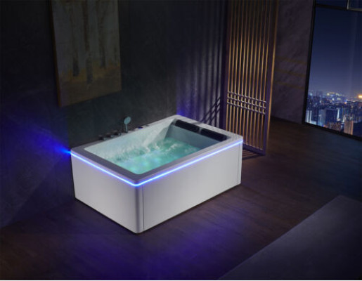 Whirlpool Eckbadewanne Badewanne Wanne Spa Home 2 Personen Whirlwanne Whirlwanne