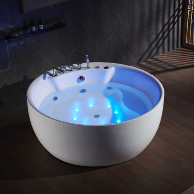 Indoor Whirlpool Badewanne Whirlwanne Wasserstrahlen Spa Wanne Relax