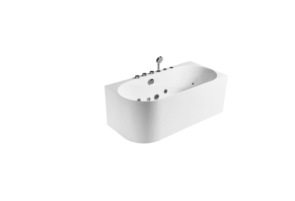 Acryl Whirlwanne Indoor Whirlpool Badewanne Home Spa Weiß