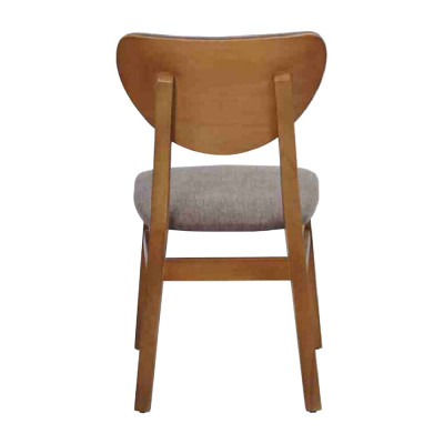 Brauner Holzstuhl Designer Polsterstühle Luxuriöse Esszimmer Sitzmöbel