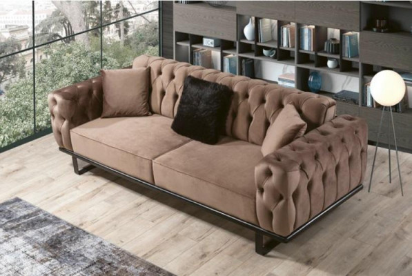 Sofa set Chesterfield 3+3+1+1 sezení Sedací souprava sofa potah nábytek garnitur