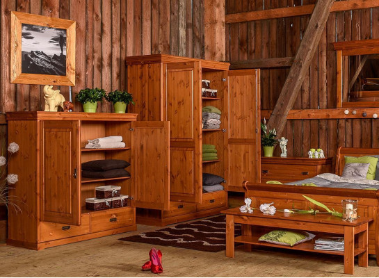 Šatní skříň Ložnice Nábytek Design Italský Nový Dřevo Skříň Skříně