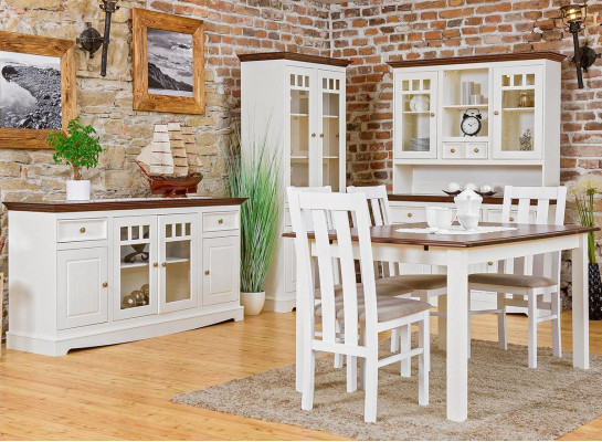 Komoda Vysoká Skříň Side Low Board Komody Design Luxusní Skříně Dřevo Nový