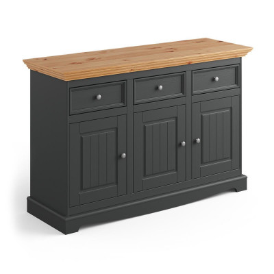 Komody Lowboard Luxus Landhaus Sideboard Nábytek Komoda Vysoký lesk Sideboards