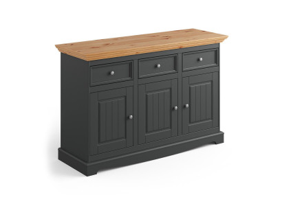 Komody Lowboard Luxus Landhaus Sideboard Nábytek Komoda Vysoký lesk Sideboards
