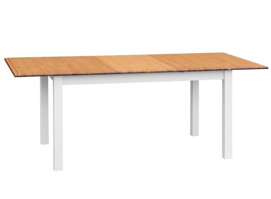 Venkovský dřevěný stůl jídelní stůl dřevěný stůl stoly 150/197 cm jídelna prodlužovací.