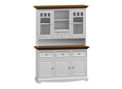 Obývací pokoj Regal Luxus Holz Design Kommode Anrichte Side Low Board Schrank Neu
