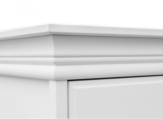 Komoda Sideboard Komody Sejdbyrty 3 šuplíky Vysoká skříň Skříň Nové Dřevo