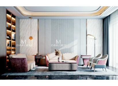 Sofa sestava 3 2 1 sedadel Set Design Pohovky čalouněný gauč kůže Relax Moderní