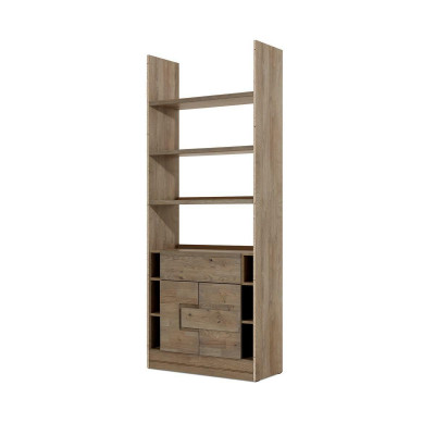 Klasická regál stěnový regál knihovna knihový obývací pokoj obývací stěna