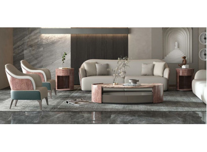 Stůl obývacího pokoje luxusního designu Stůl na kávu Beistell Stoly obývacího pokoje Kulatý stůl