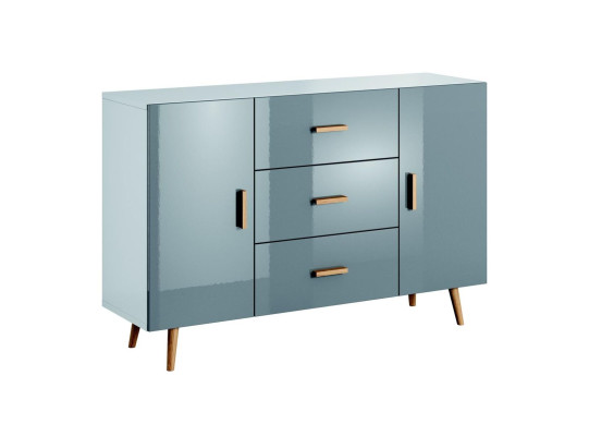 Komoda Brillo, dřevěné komody, skříň, sideboard, obývací pokoj, vysoká skříň, příborník.